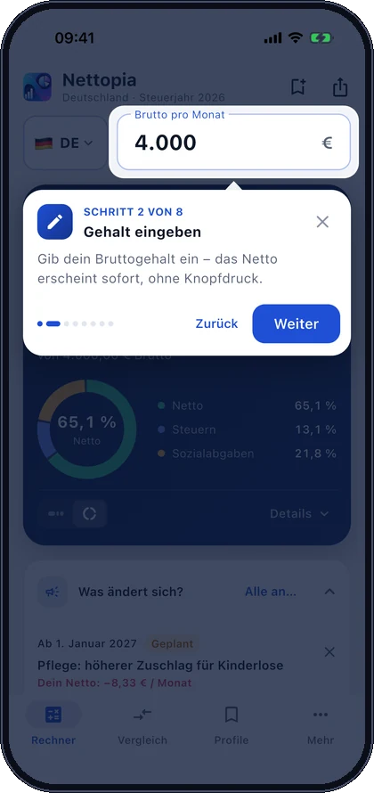 Kurze Tour zum Start